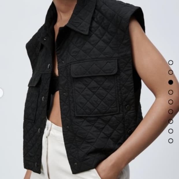 ZARA 자라 패딩 조끼