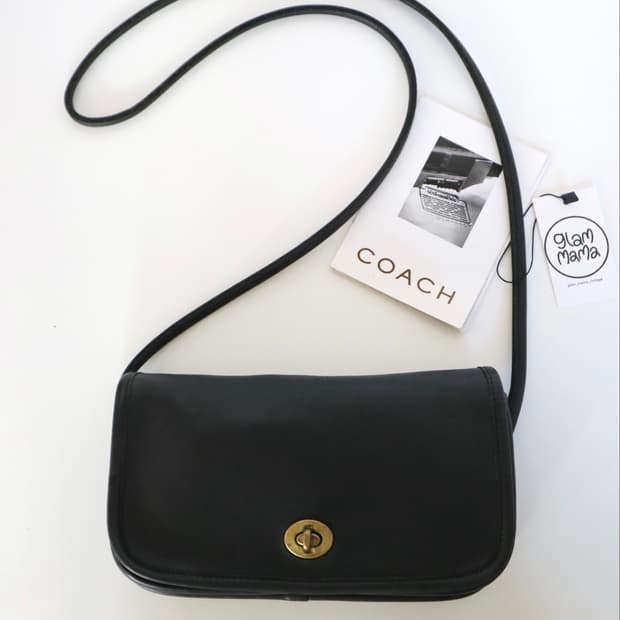 90s Made in USA Old Coach 올드코치 턴락 페니백