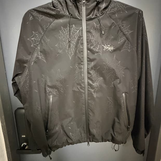 위캔더스 Cobeweb Windbreaker L