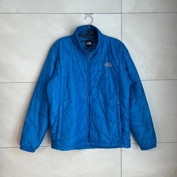 노스페이스 블루 경량 패딩 자켓 [100]