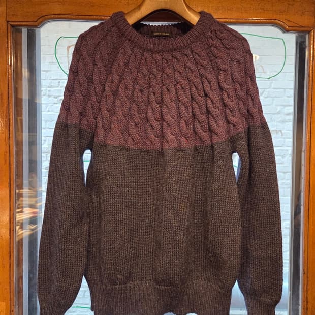 영국제 노르딕 니트