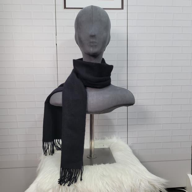 루이까또즈 100% 캐시미어 머플러 목도리 스카프 남여공용 새상품급