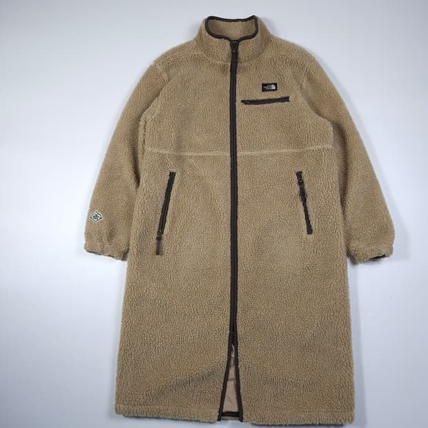 노스페이스 뽀글이 롱 후리스