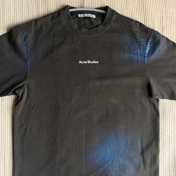 Acne studios Glitter Logo T-Shirt