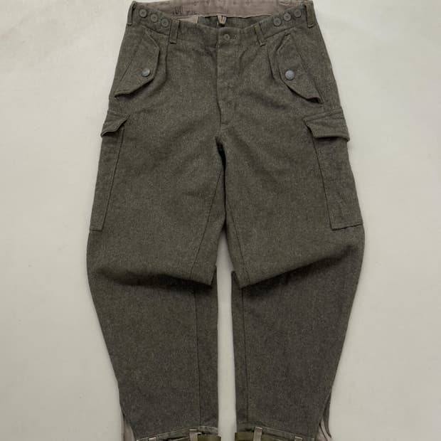 스웨덴 밀리터리M39 울 팬츠