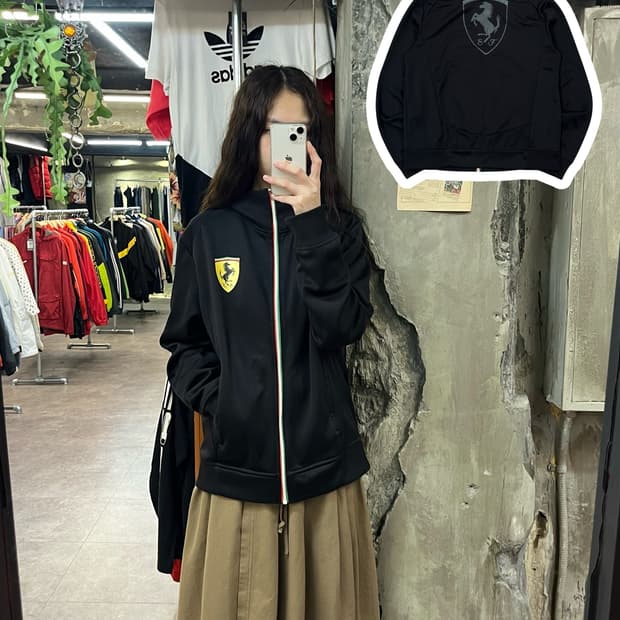 퓨마X페라리 져지 블랙 M #csz1770