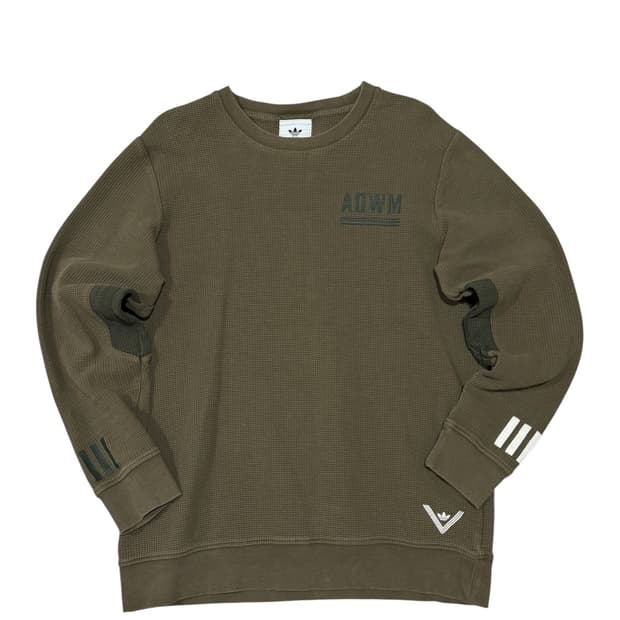 아디다스x 화이트 마운티니어링 크루넥 스웻셔츠