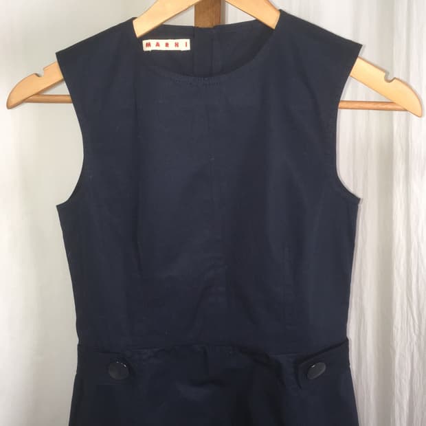 *marni button dress*