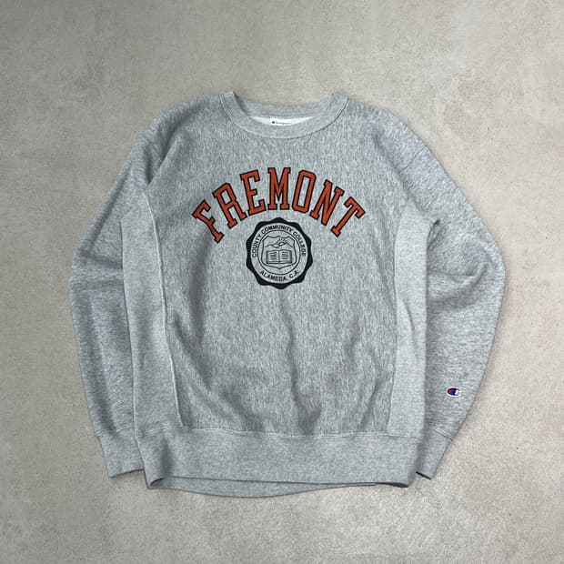 챔피온 리버스위브 프린팅 스웻셔츠 s09892