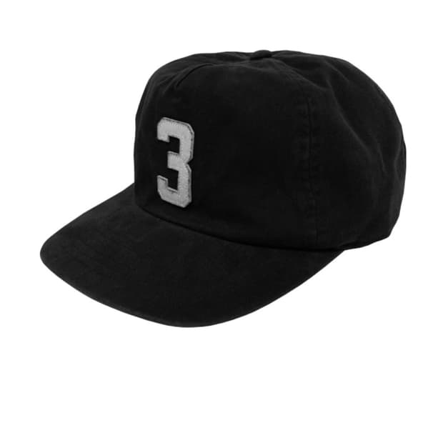 (삽니당) 컬렉트피시스 THREE 5 PANEL CAP (BLACK)