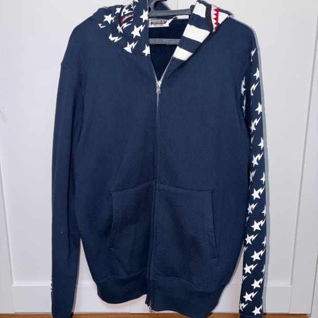 Bape 베이프 스타 별 후드집업 l사이즈