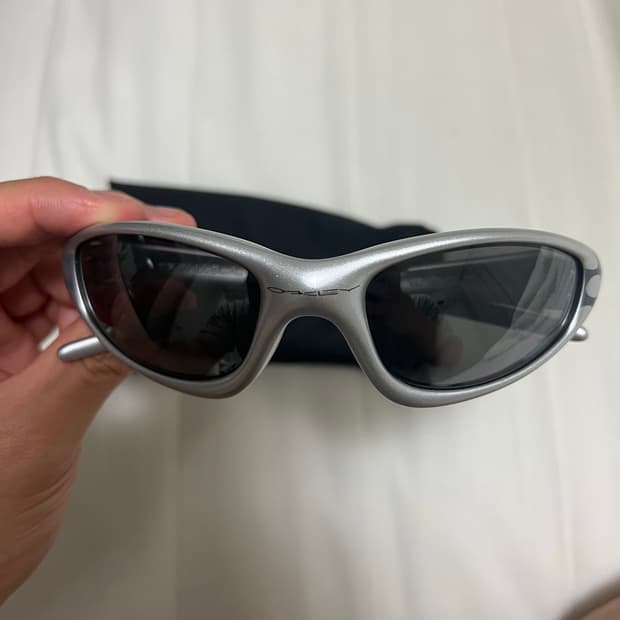 오클리 스트레이트 자켓 99 MUZM 플레임 oakley
