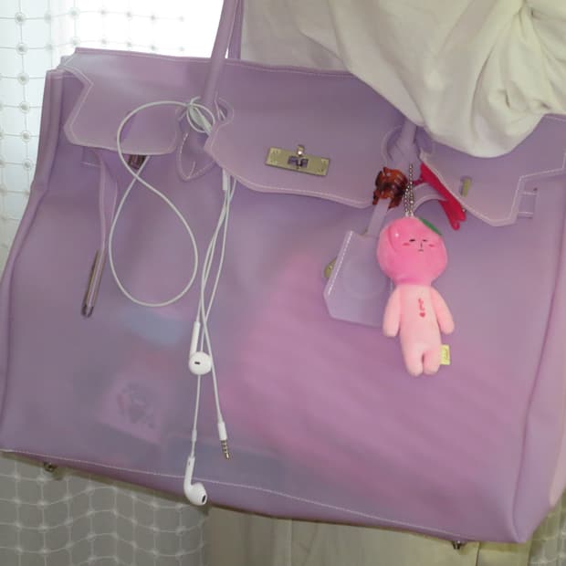 🚚당일발송🚚 젤리버킨 라벤더💜