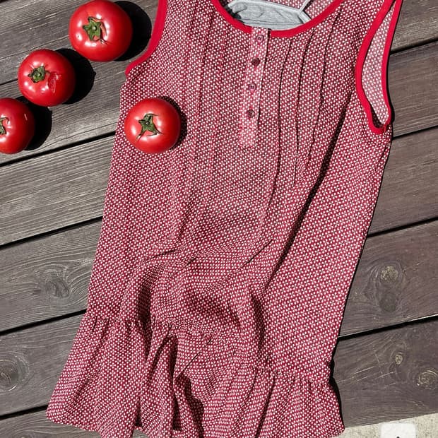 김아홉 apple pintuck op 구해요