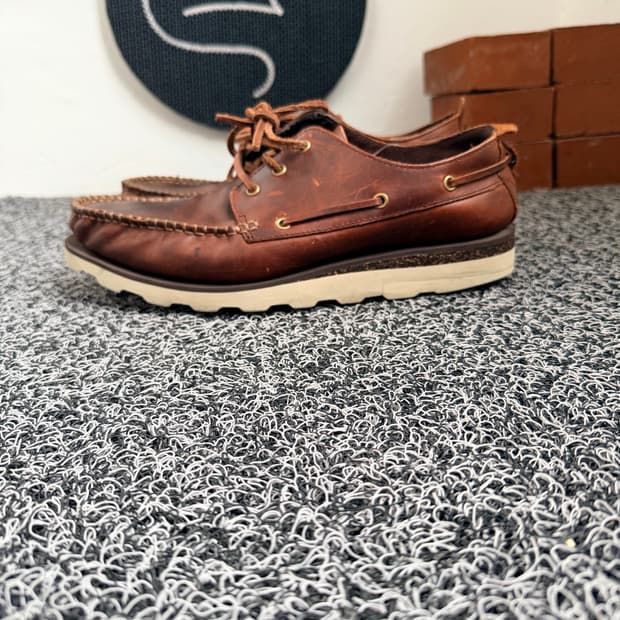 클락스 남성 보트 슈즈