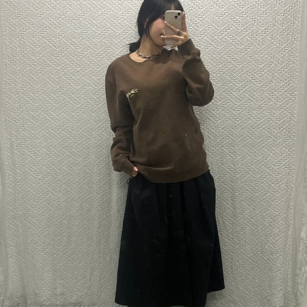 스투시 정품 서울 기모 스웻셔츠 맨투맨 95 C06393