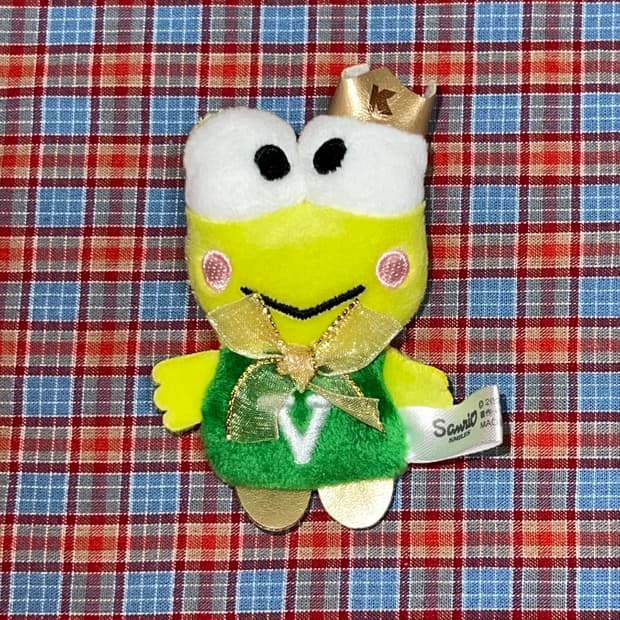 [단순개봉] 산리오 포챠코 오키가에 시크릿 마스코트 브로치 케로케로케로피