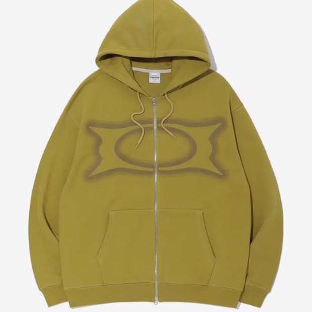 CRITIC 크리틱 후드집업 올리브