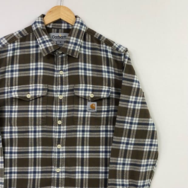 100 칼하트 체크 셔츠