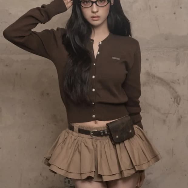 카키포인트 Stud Wallet Belt 스터드 벨트