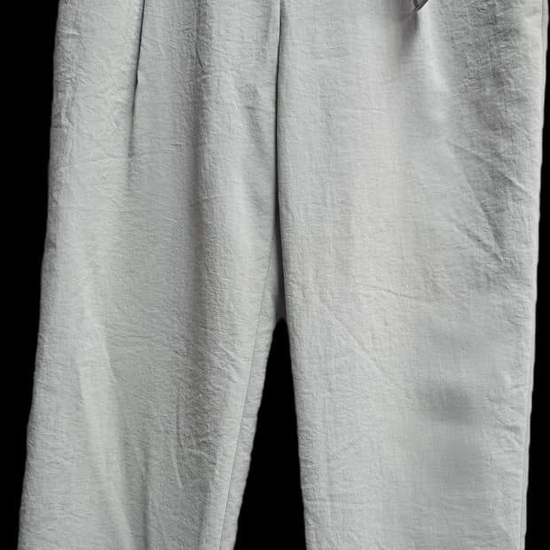 한섬)SJSJ 밸트 핀턱 바지 64