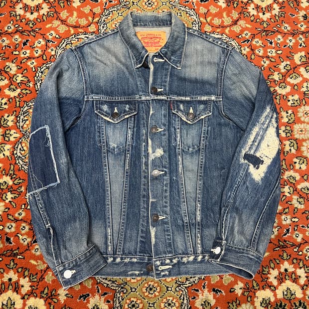 [M] 리바이스 3세대 기무라타쿠야 디스 데님 자켓 