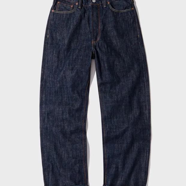 아웃스탠딩 / 40s 셀비지 데님 팬츠 인디고 / 30