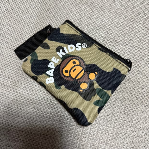 Bape 베이프 키즈 카모 동전지갑