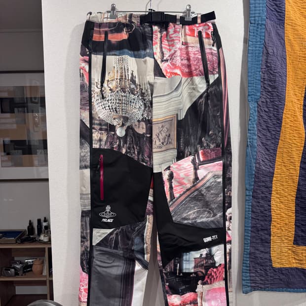 팔라스 x 비비안 웨스트우드 고어텍스 트라우저 컬러 프린트 - 24FW