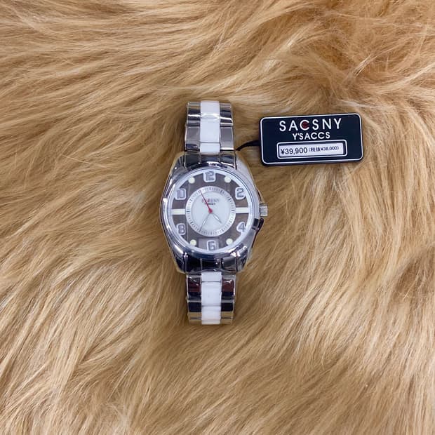 요지야마모토 와이삭스 스켈레톤 와치