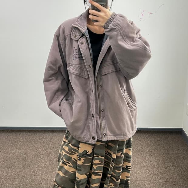 Sculptor 스컬프터 스티치 워크 봄버 자켓