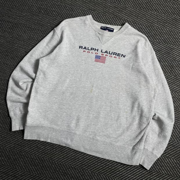폴로 랄프로렌 스포츠 성조기 스웻셔츠 맨투맨y 4669