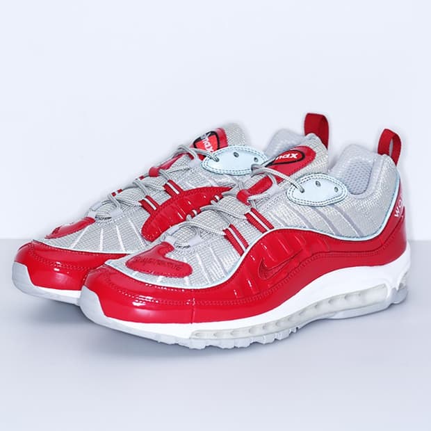 [270]나이키 x 슈프림 에어맥스 98 바시티 레드 16SS