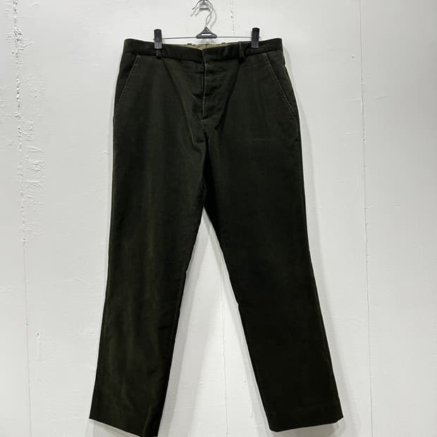 새상품. 마르니 Marni 코듀로이 팬츠 34인치 카키