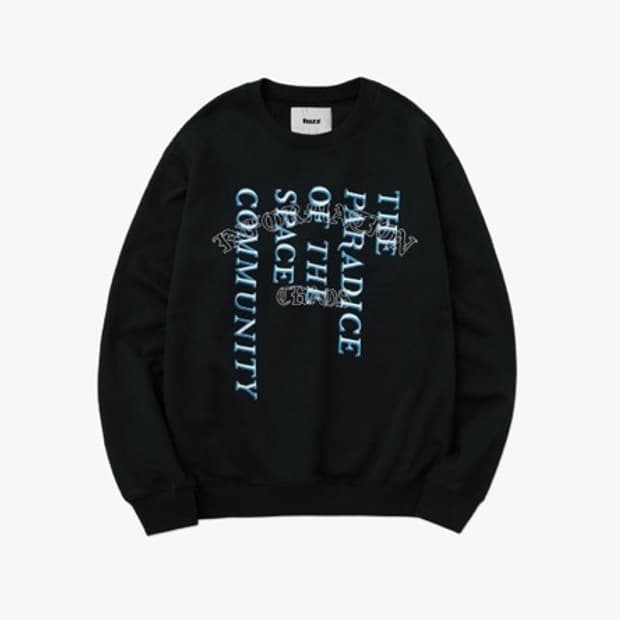 퍼즈 Fuzz 그래픽 맨투맨 L