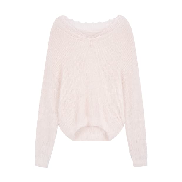 클리시어 블러쉬 니트