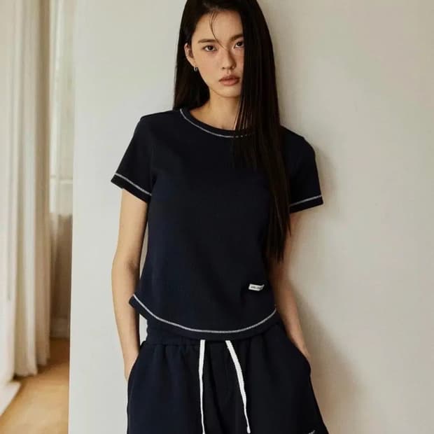 뉴발란스 와플 반팔티 M
