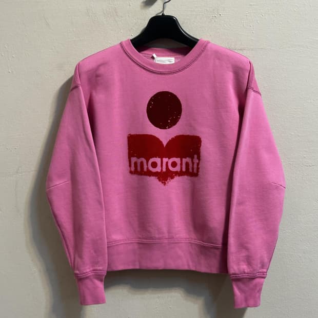 이자벨마랑 로고 맨투맨