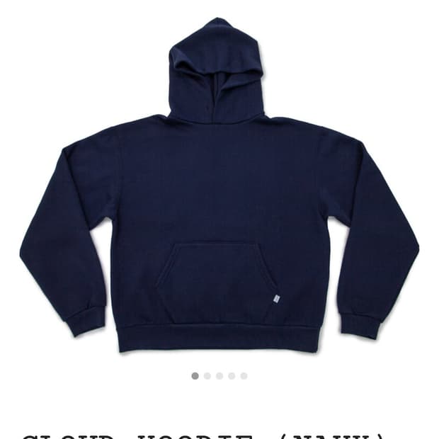 77C CLOUD HOODIE NAVY