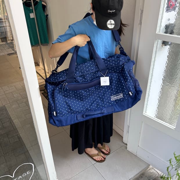 Coleman dot travel bag