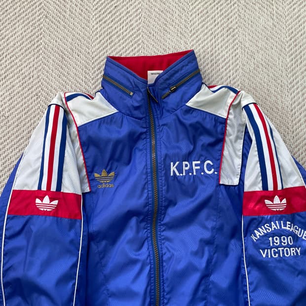 90s 아디다스 x 데상트 K.P.F.C 1990 윈드 자켓