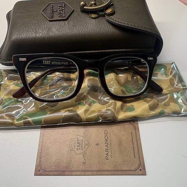타르트옵티컬 & 파라노이드 안경테 USGI 2세대 DBR 46mm