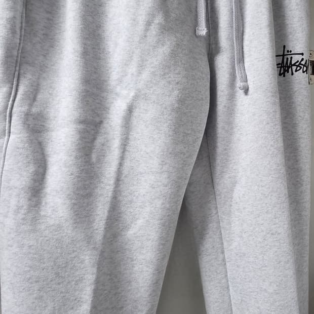 스투시 기모 트레이닝바지