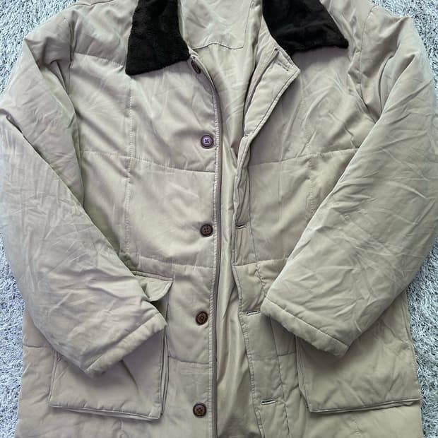 일본판 허쉬파피 베이지 패딩 사이즈 105~110