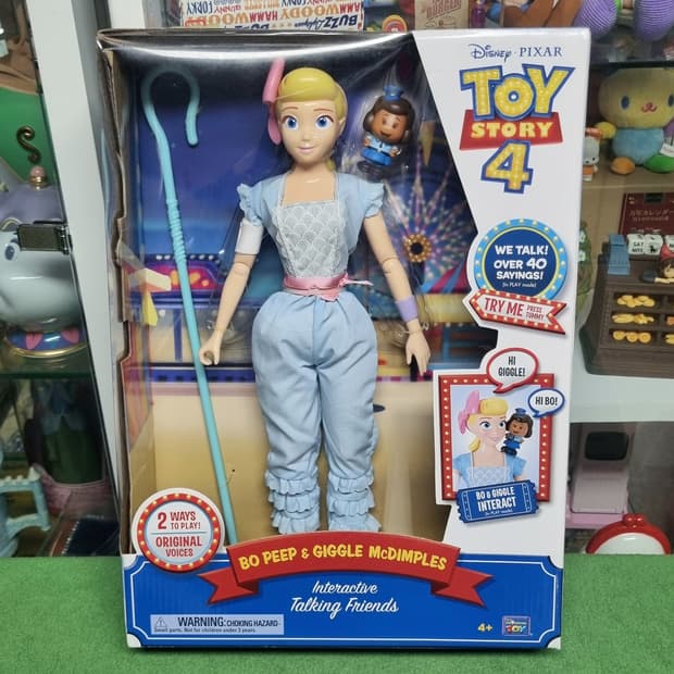 디즈니 토이스토리 보핍 앤 기글 인터렉티브 토킹 피규어