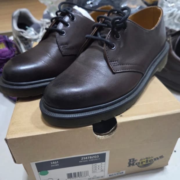 [3] 닥터마틴 1461 브라운 앤티크 템플리 슈즈