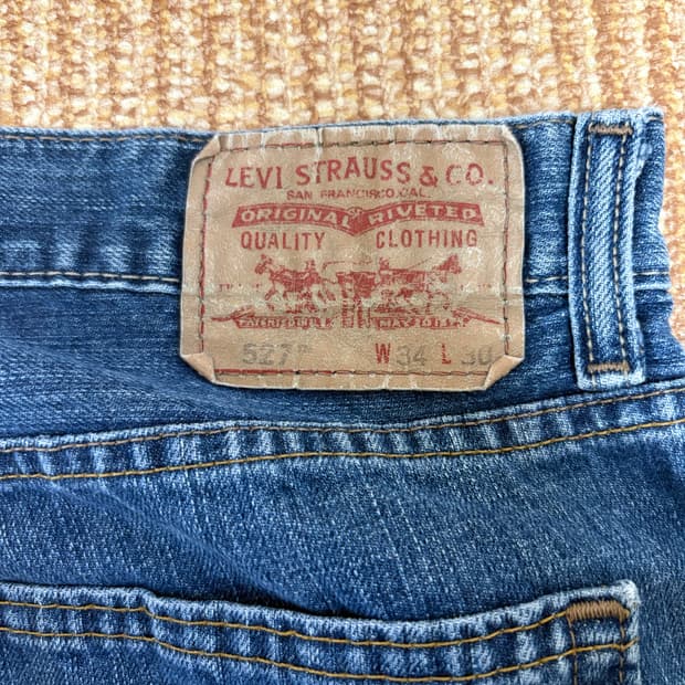 리바이스 527 청바지 W34 L30