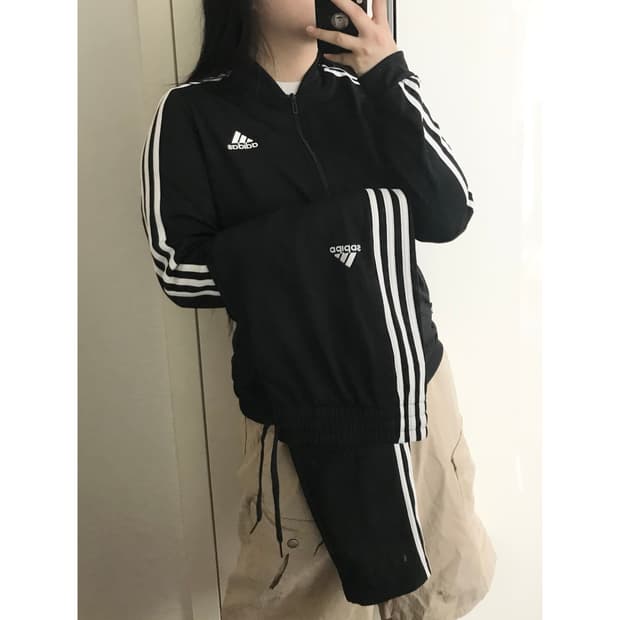 아디다스 트레이닝 져지 세트 L