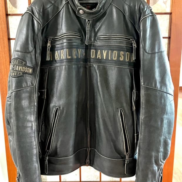 할리데이비슨 가죽 라이더자켓