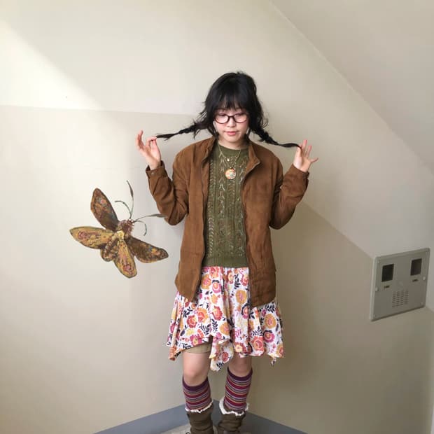 빈티지 히피 코디세트